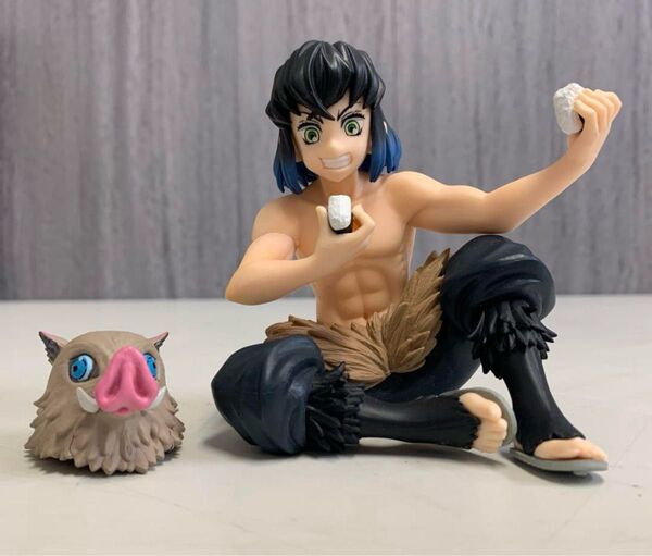 鬼滅の刃 プレミアムちょこのせフィギュア 嘴平伊之助(はしびらいのすけ)