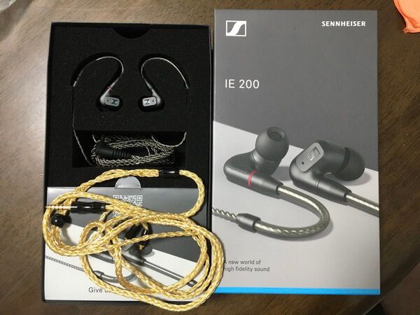 ie200 4.4バランス金銀メッキ銅ケーブル付き ゼンハイザー イヤホン Sennheiser