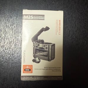 M25 ワイヤレスイヤホン ゲーム 音楽 ノイズキャンセリング 未使用