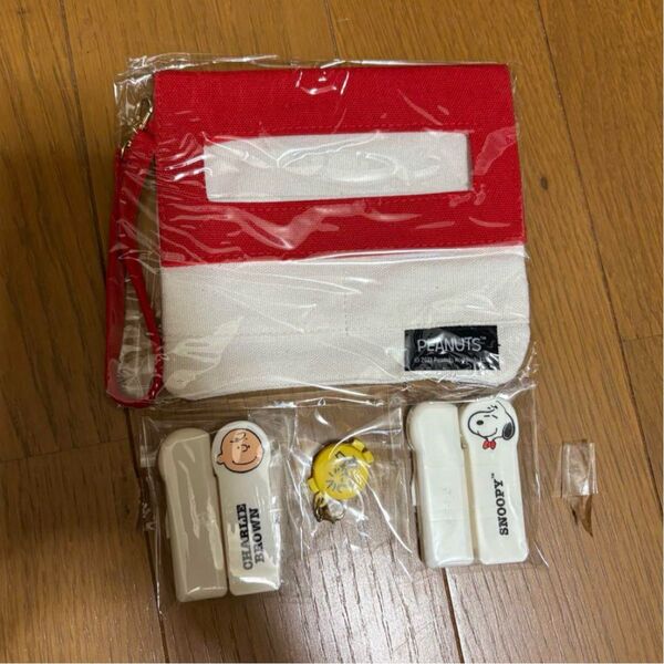 ゼクシィ 付録 スヌーピー 印鑑ケースポーチ