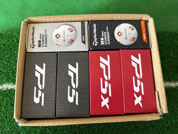 TaylorMade TP5 TP5x TP5PIX TP5xPIX ゴルフボール 12個セット 新品未使用