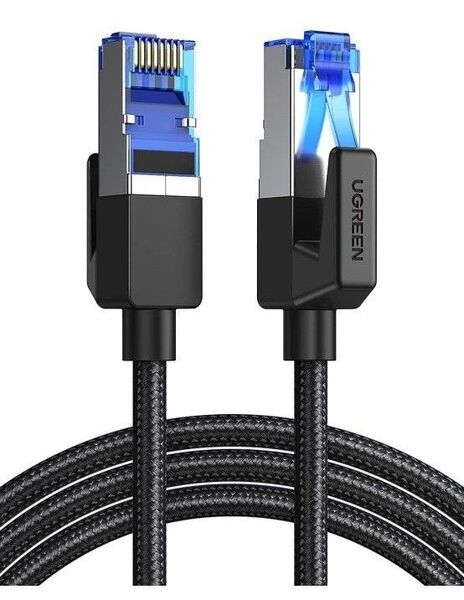 UGREEN LANケーブル CAT8 10M メッシュLANケーブル カテゴリー8 コネクタ 超光速40Gbps CAT8準拠
