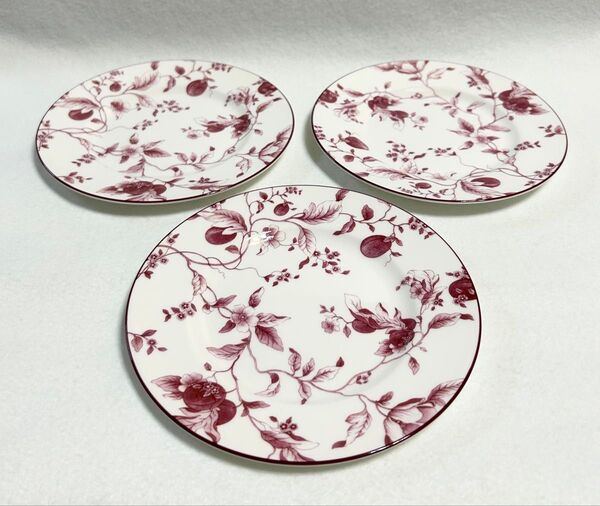 ウェッジウッド WEDGWOOD ワインプラム WINE PLUM 3枚