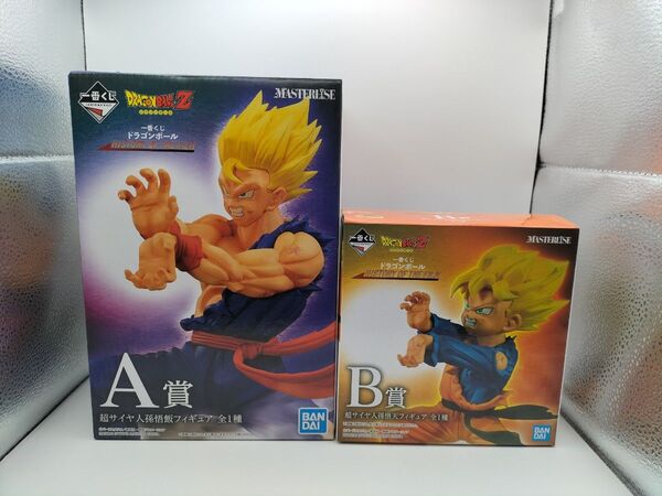 【未開封】一番くじ ドラゴンボール HISTORY OF THE FILM A賞 孫悟飯、B賞 孫悟天 フィギュア 2体セット