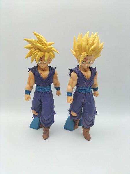 【開封 箱なし】超サイヤ人2 孫悟飯 ドラゴンボールZ SOLID EDGE WORKS-THE出陣-5 2種 2体セット 出陣