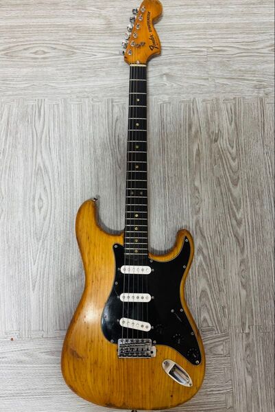 Fender USA ストラト 1979 alexander pribora voodoo アッシュ ローズ指板 ラージヘッド