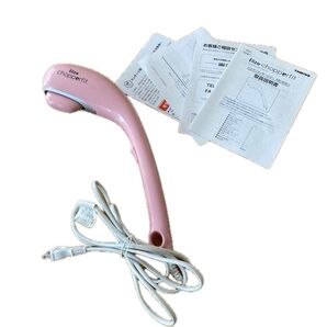 THRIVE Elize chopperfit MD-8301 ハンディマッサージャー ピンク 可動品 取り扱い説明書付き