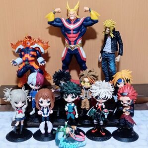 ヒロアカ フィギュア キューポスケット 一番くじ エンデバー オールマイト まとめ売り