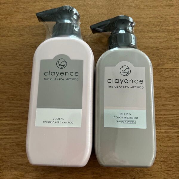 クレイスパ カラートリートメント カラーケアシャンプー clayence クレイエンス キャラメルブラウン コスメ