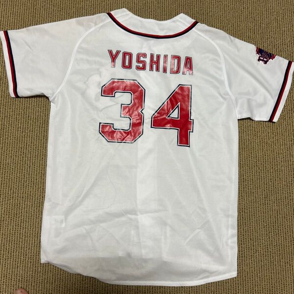 オリックスバッファローズ吉田選手ユニフォームLサイズ