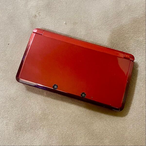 【美品】任天堂3DS ニンテンドー3DS メタリックレッド