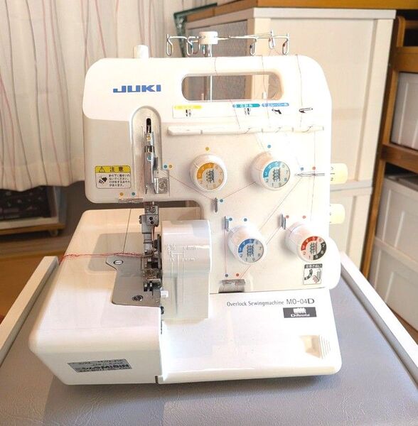 JUKIロックミシン MO-04D ジャンク品