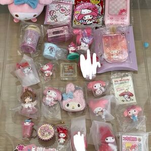 サンリオキャラクターズ マイメロ マイメロディー ガチャ フィギュア キーホルダー まとめ売り 28点セット