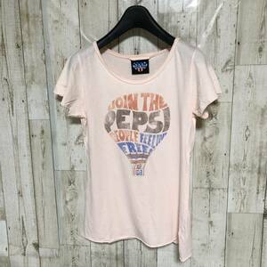 USA製 JUNK FOOD ジャンクフード ペプシ Tシャツ L ピンク 管理B19