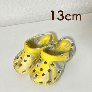 ベビーサンダル 13cm イエロー