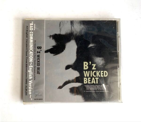 CD 帯付 ミニアルバム B'z ビーズ 稲葉浩志 松本孝弘 / WICKED BEAT