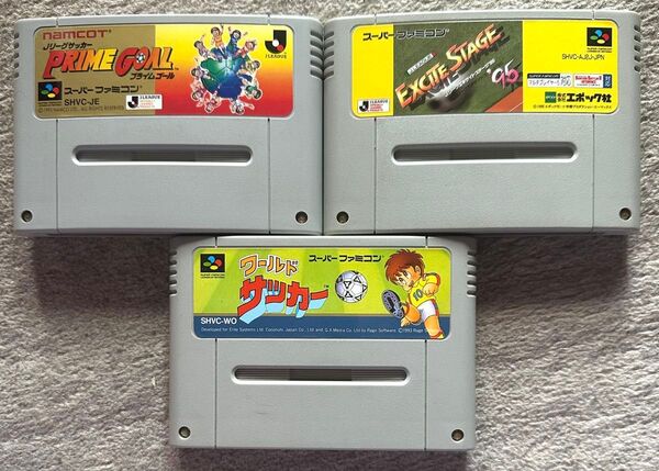 SFC スーパーファミコン プライムゴール エキサイトステージ'95 ワールドサッカー