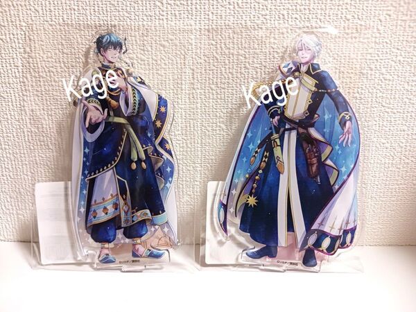 星降る王国のニナ イベント アクリルスタンド アズール&セト DMM 星降るステージのニナ