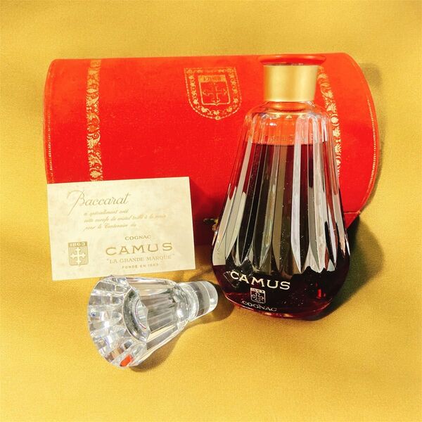 バカラ カラフェ ブランデー コニャック CAMUS 古酒 カミュ ラグランマルキ Baccarat