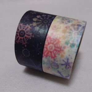 虹色の結晶 honofactoryさん オリジナルマスキングテープ 中古2巻 まとめ売り セット!丸天産業