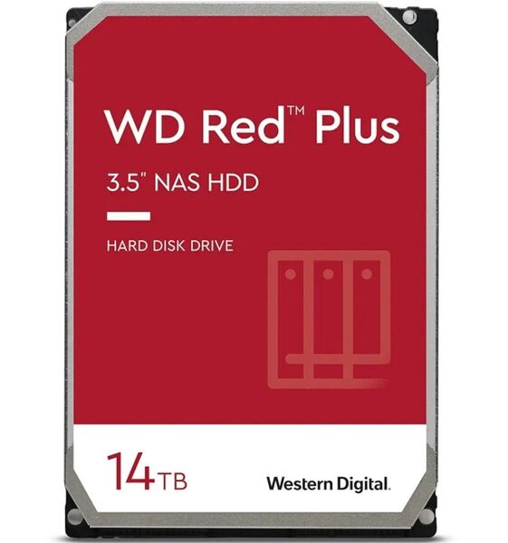 新品 Western Digital WD Red Plus WD140EFGX 14TB NAS