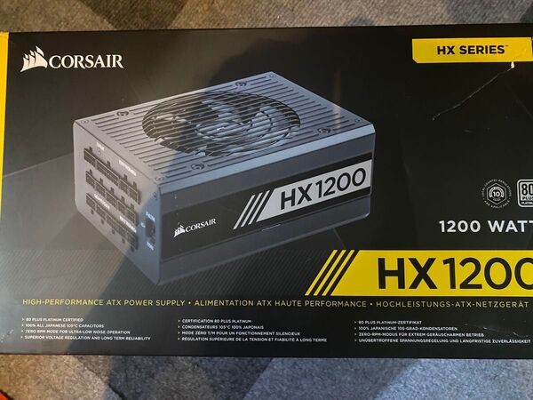 Corsair 電源ユニット 1200W HX1200 CP-9020140-J