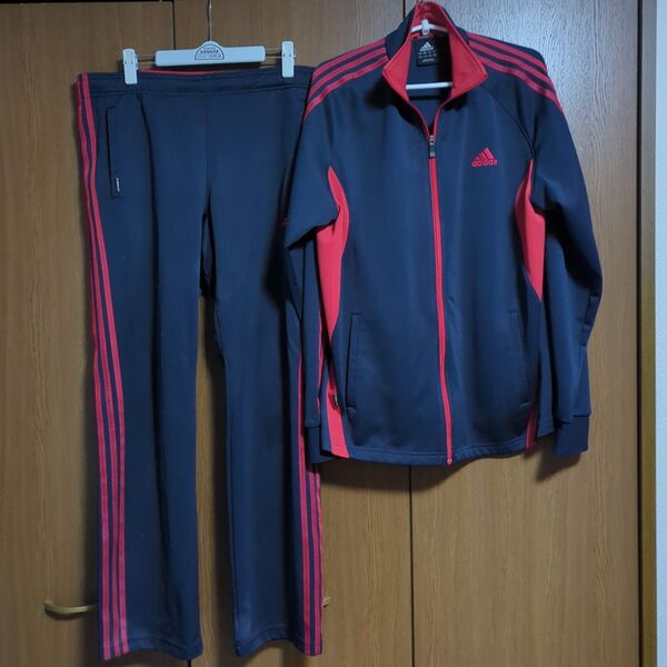 【adidas】 アディダス ジャージ 上下 セットアップ 00's Lサイズ