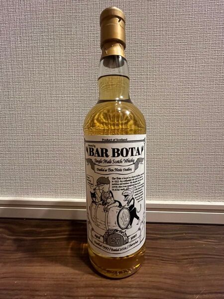 Ben Nevis ベンネヴィス 27年 1997‐2024 BAR BOTA スリーリバース ウイスキー 700ml 48.1%