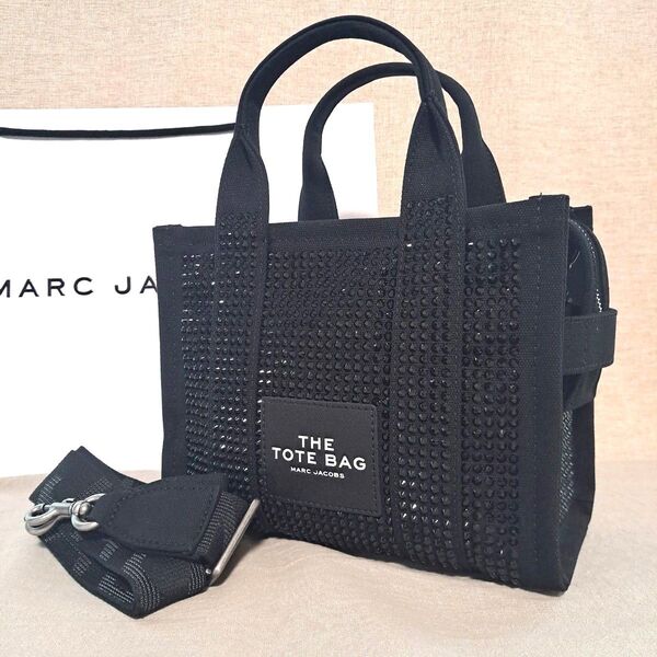 MARC JACOBS トートバッグ ショルダーバッグ ハンドバッグ 斜め掛け クリスタル
