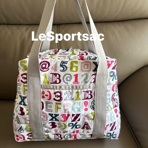 【LeSportsac】★レスポートサック 台形 ボストンバッグ
