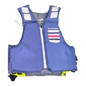 値引き BLUESTORM ライフジャケット ブルー L
