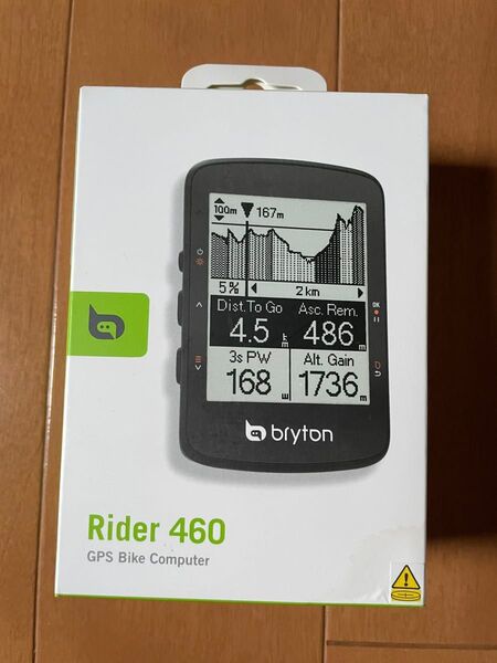 Bryton ブライトン Rider 460D ライダー 460 GPSサイクルコンピューター 460 ケイデンス 未使用
