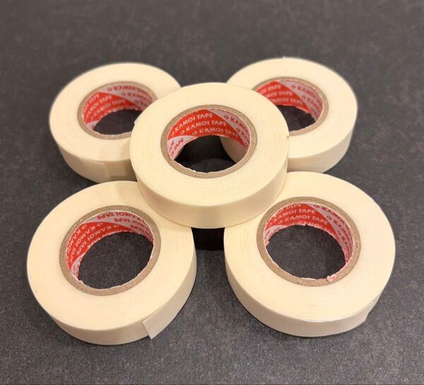 マスキングテープ 建築塗装用 カモ井 加工 KAMOI TAPE 15mm ×18M 5個