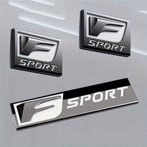 新品 F SPORT エンブレム 3個セット