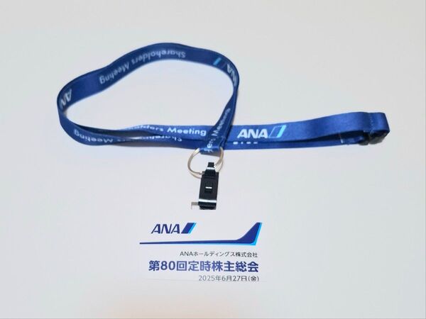 ANAホールディングス株主総会 ネックストラップ ★非売品★