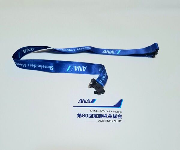 ANAホールディングス株主総会 ネックストラップ ★非売品★