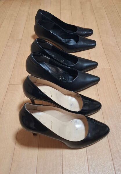 ビジネスパンプス3 足おまとめ
