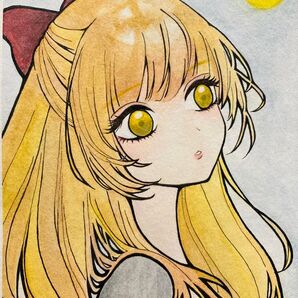 手描きイラスト オリジナルイラスト 原画