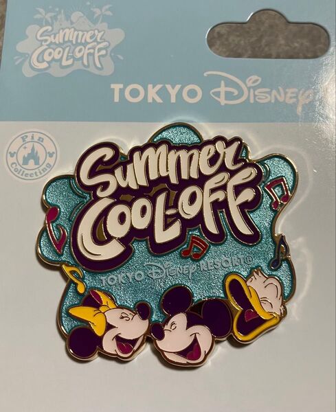 東京ディズニーリゾート Summer Cool-Off ピンバッジ