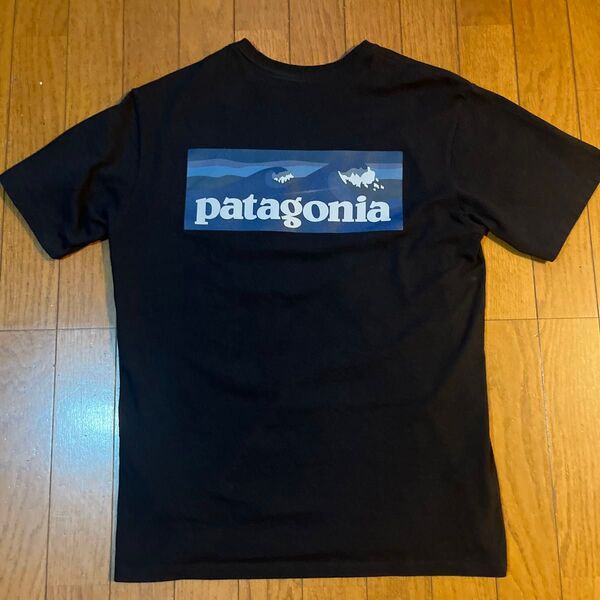 パタゴニア ボードショーツ ロゴ レスポンシビリティー Tシャツ 黒 XS
