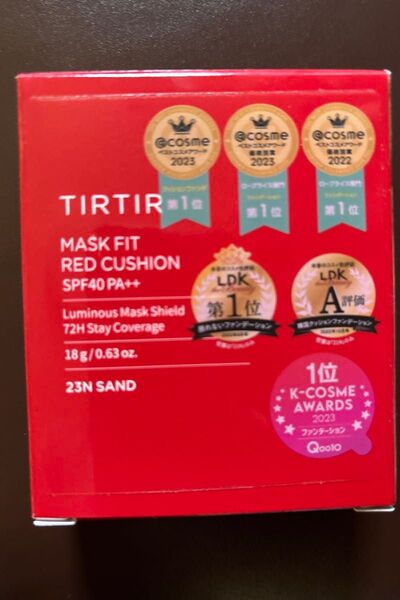 ★新品 TIRTIRティルティル マスクフィットレッドクッション23N SAND