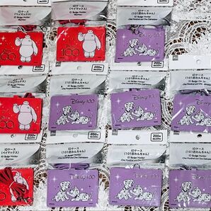 新品*ディズニー100周年記念 IDケース ベイマックス(4個)・101匹わんちゃん(7個)まとめ売り11個