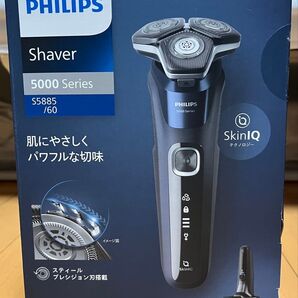 【新品未開封】フィリップス PHILIPS 電気シェーバー 5000シリーズ S5885/60 メタリックネイビー