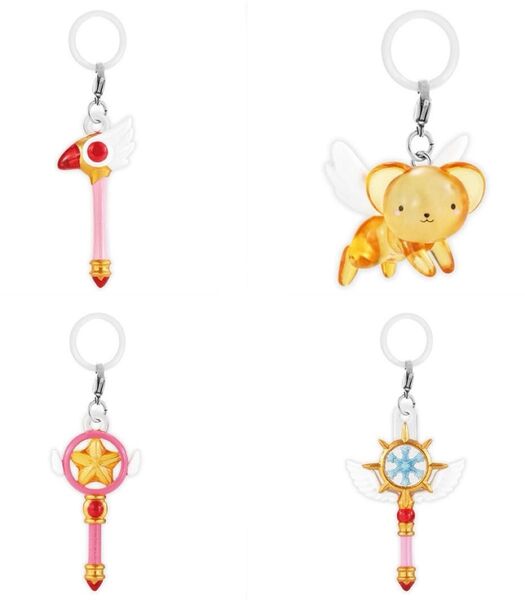 カードキャプターさくら めじるしアクセサリー2弾 4種セット ガチャ 送料無料 匿名配送