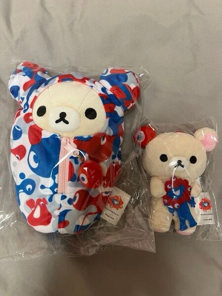 新品未開封 大阪関西万博 会場限定 販売終了 コリラックマ リラックマ ぬいぐるみ ぶらさげぬいぐるみ ミャクミャク コラボ