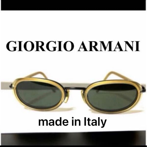 GIORGIO ARMANI レディースサングラス made in Italy アルマーニ 美品 アイウェア