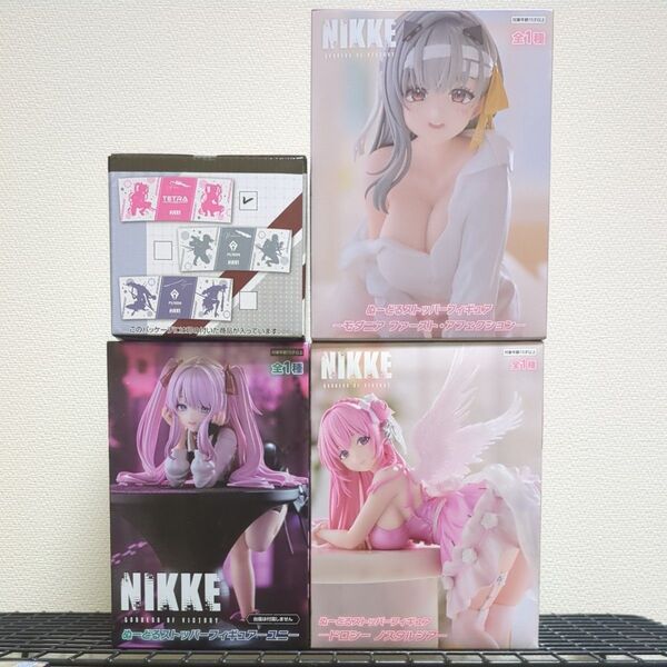 勝利の女神NIKKE プレミアムマグカップ、ぬーどるストッパーフィギュア ユニ、モダニア、ドロシー