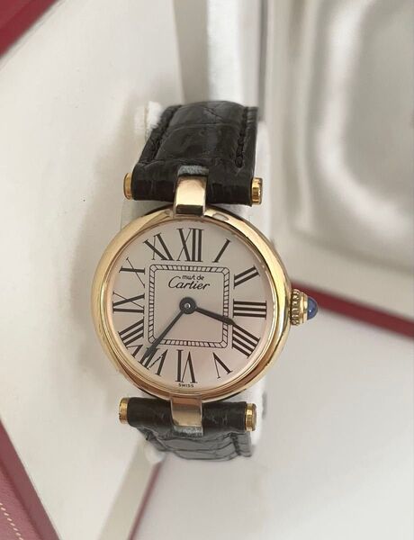 処分市!【付属品あり】Cartier マストヴァンドームヴェルメイユ オパラン SM
