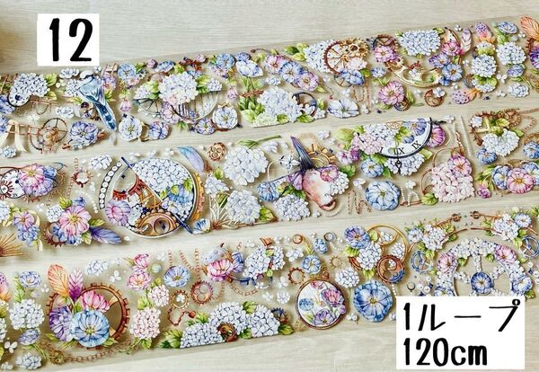 切り売り 海外マステ 装飾マステ petテープ 1ループ各200円 ②