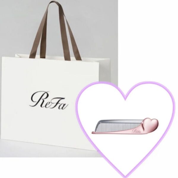 ReFa ハートコームアイラ ローズゴールド